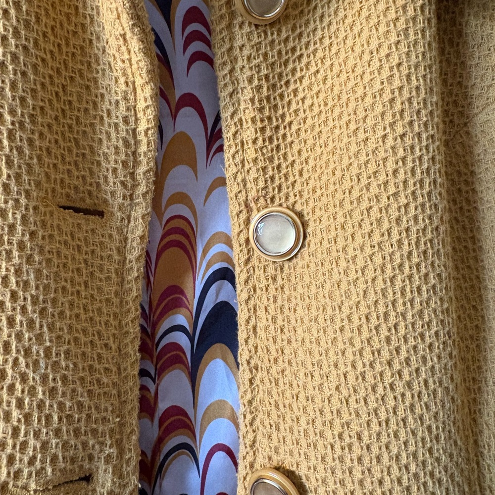 Retro Yellow Coat - Picture 5 of 6